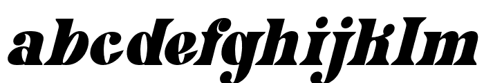 Mottelnight Italic Font LOWERCASE