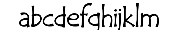 Motyfa Regular Font LOWERCASE
