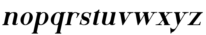 Motzeda Italic Font LOWERCASE