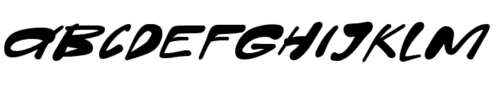 Moulatta Font UPPERCASE