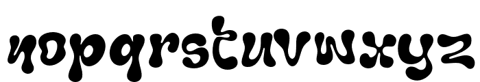 Moulay Bubble Regular Font LOWERCASE