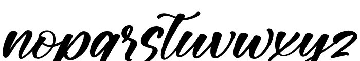 Mouldy Calrisa Italic Font LOWERCASE