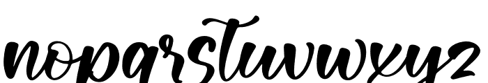 Mouldy Calrisa Font LOWERCASE
