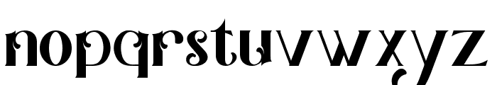 Moullete Font LOWERCASE