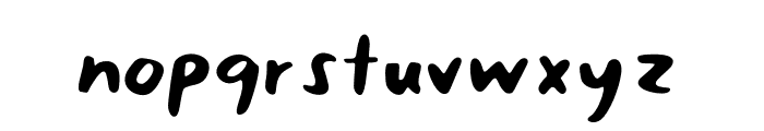 Mounirs Font LOWERCASE