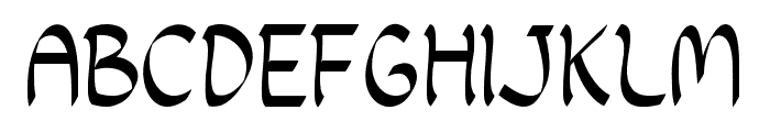 Mountain Air Font UPPERCASE