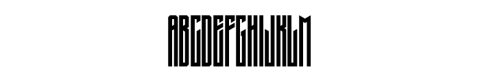 Mountain Expedition Font UPPERCASE