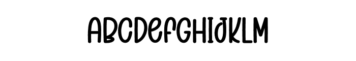 Mountain Highland Font LOWERCASE