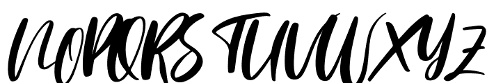 Mountain Italic Font UPPERCASE