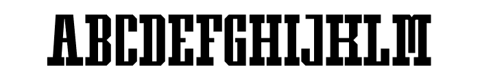 Mountain Vector Font LOWERCASE