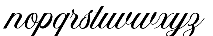 Mountain Whitney Regular Font LOWERCASE