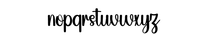 Mountain Winter Font LOWERCASE