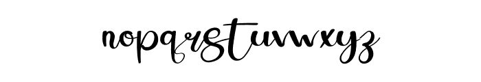 Mountaine Font LOWERCASE