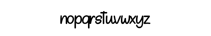 Mountesori Font LOWERCASE