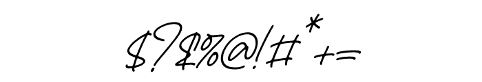 Mountey Kalinas Italic Font OTHER CHARS