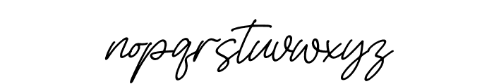 Mountey Kalinas Italic Font LOWERCASE