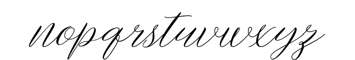 Mountique Regular Font LOWERCASE