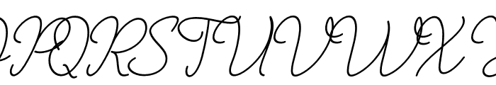 Mountline Italic Font UPPERCASE