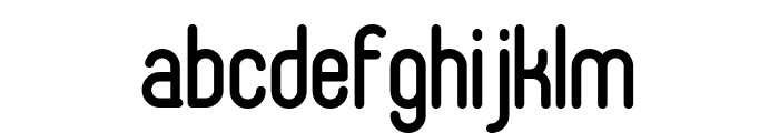 Mountogen Regular Font LOWERCASE