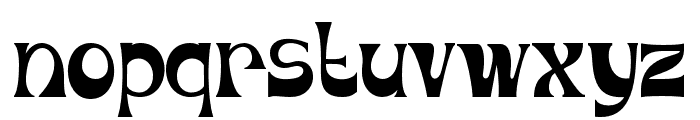 Mourghan-Regular Font LOWERCASE