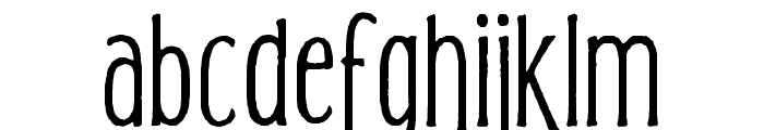 Mousemoon Rough Regular Font LOWERCASE