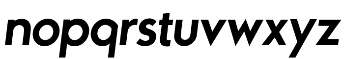 Mouser Italic Font LOWERCASE