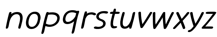 Mousseline Pro Italic Font LOWERCASE