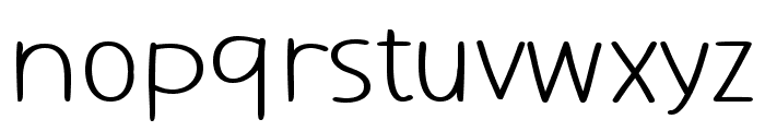 Mousseline Pro Light Font LOWERCASE