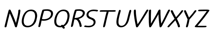 MousselinePro-Italic Font UPPERCASE