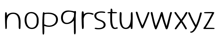 MousselinePro-Light Font LOWERCASE