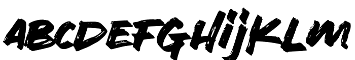 Mouth Beast Font LOWERCASE