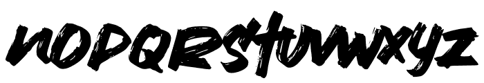 Mouth Beast Font LOWERCASE