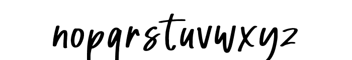 Movelite-Regular Font LOWERCASE