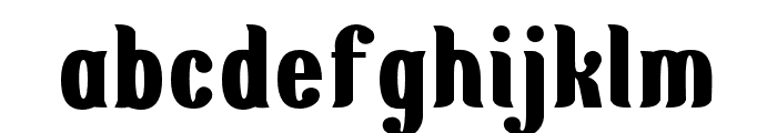 MoveriRegular Font LOWERCASE