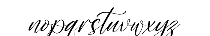 Movistare Flawless Italic Font LOWERCASE