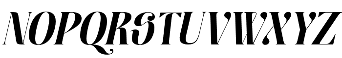 Moxtas Bold Italic Font UPPERCASE