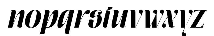 Moxtas Bold Italic Font LOWERCASE