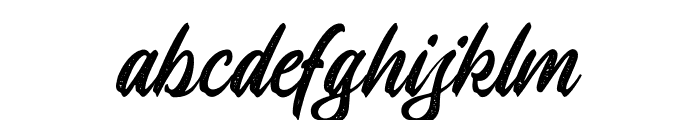Moyshire-Rough Font LOWERCASE