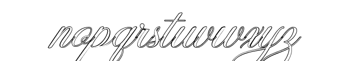Mozilla Outline Font LOWERCASE