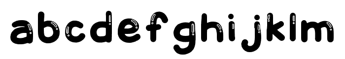 Mp_bubble Regular Font LOWERCASE