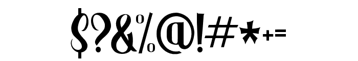 Mponpon-Regular Font OTHER CHARS