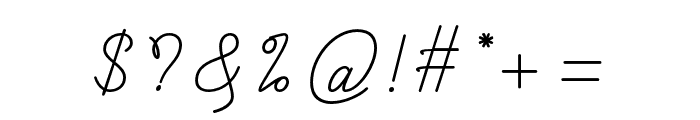 Mr Dj Signature Monoline Font OTHER CHARS