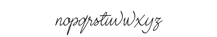 Mr Dj Signature Font LOWERCASE