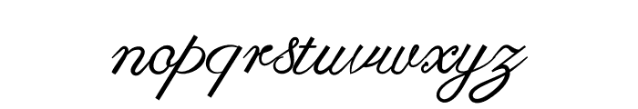 Ms Rosalina Font LOWERCASE