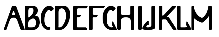 Mucha DHS Font UPPERCASE