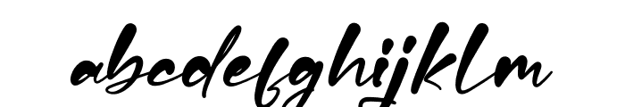 Mucqlley Hunttler Font LOWERCASE