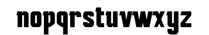 Mudhead Serif Bold Font LOWERCASE