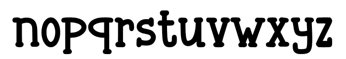 Muffin Madness Font LOWERCASE