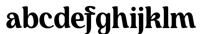 Mufteya-Regular Font LOWERCASE