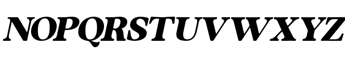 Mugello Serif Italic Font UPPERCASE